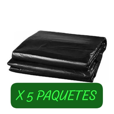 Bolsas 60x90 x 10u REFORZADAS - PACK X 5 PQTES.