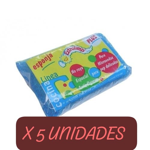 Esponja NO RAYA - PACK X 5
