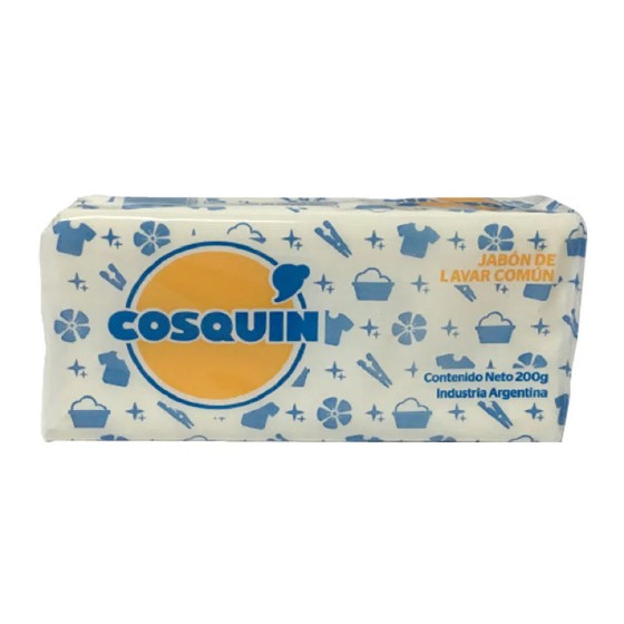 Jabon en pan Blanco Cosquin 200grs