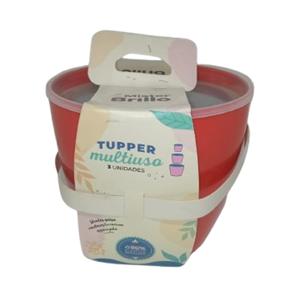 Mr Brillo x 3 Tupper Multiuso