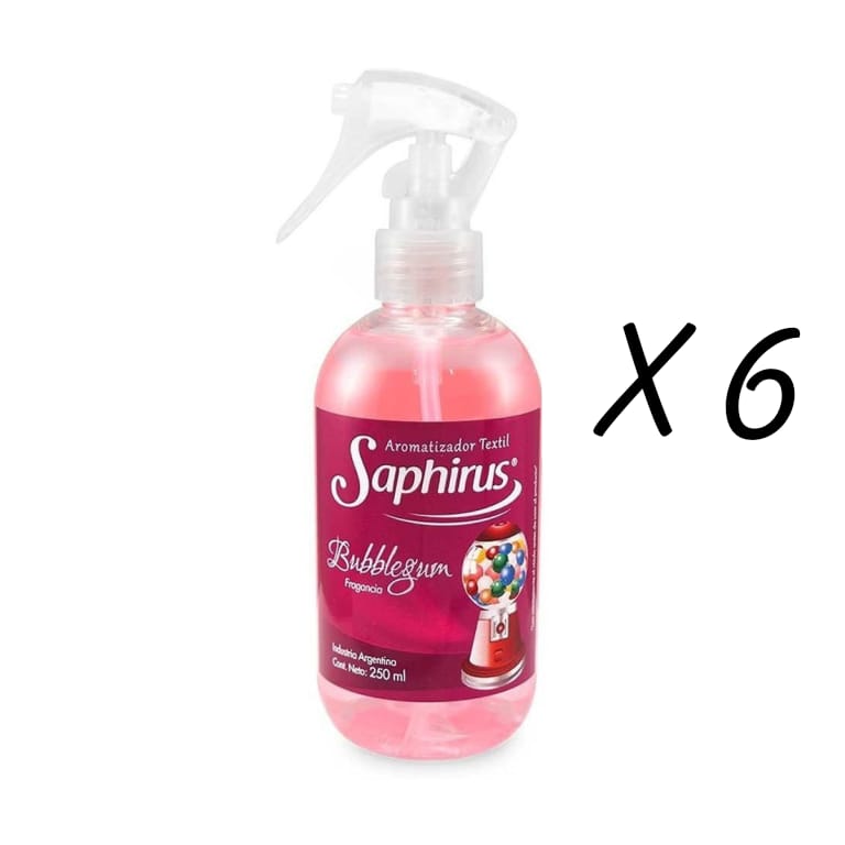 Saphirus textil 250cc - PACK X 6 UNIDADES