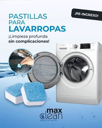 Pastillas Limpia Lavarropas x 1