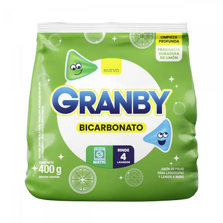 Jabon en Polvo Granby 400grs MATIC