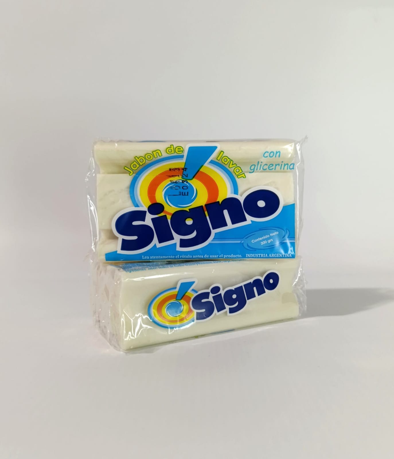 Jabon en pan blanco SIGNO 150grs