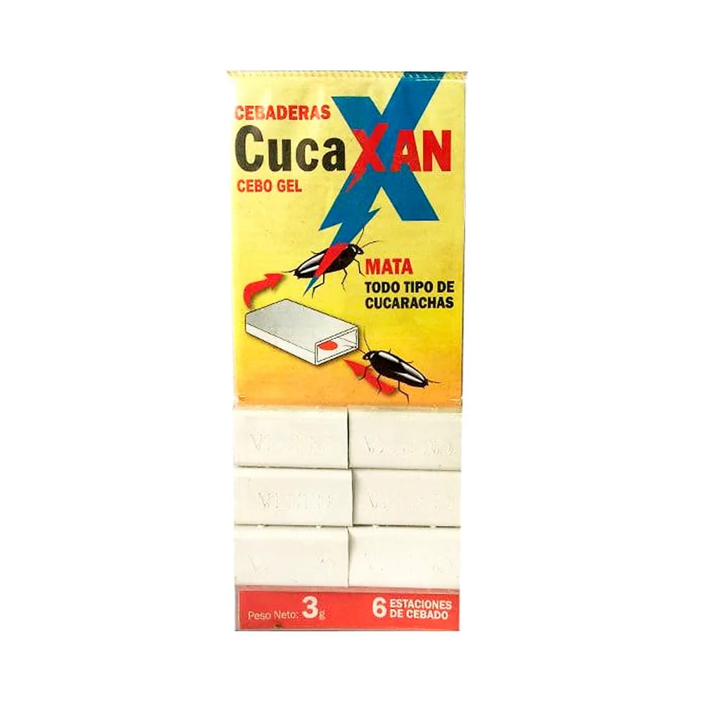 Cucarachicida Cebadera 6x3 grs