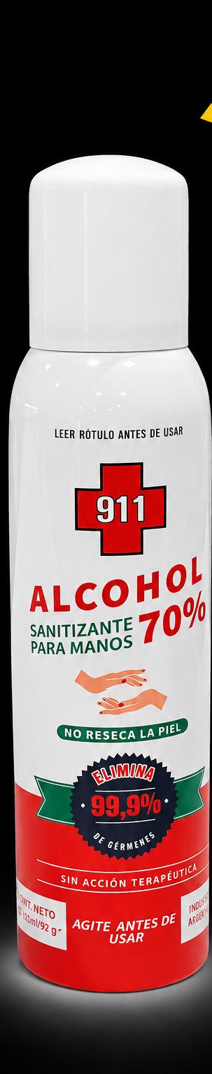 Alcohol al 70% 911