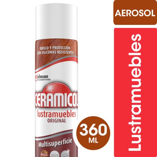 Lustramuebles Aerosol CERAMICOL