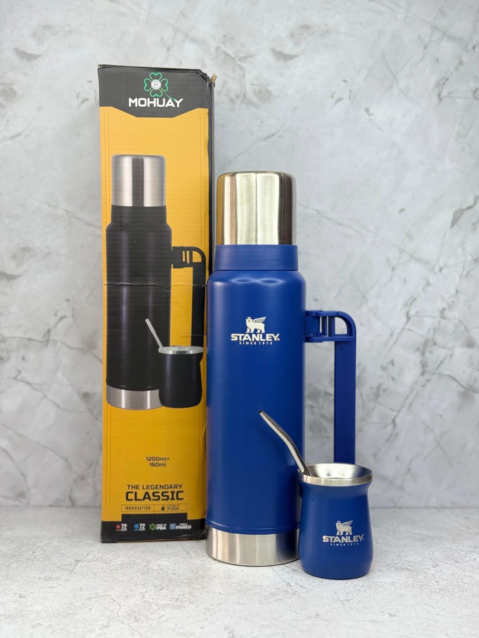 Kit Termo 1200 ml + Mate 160 ml