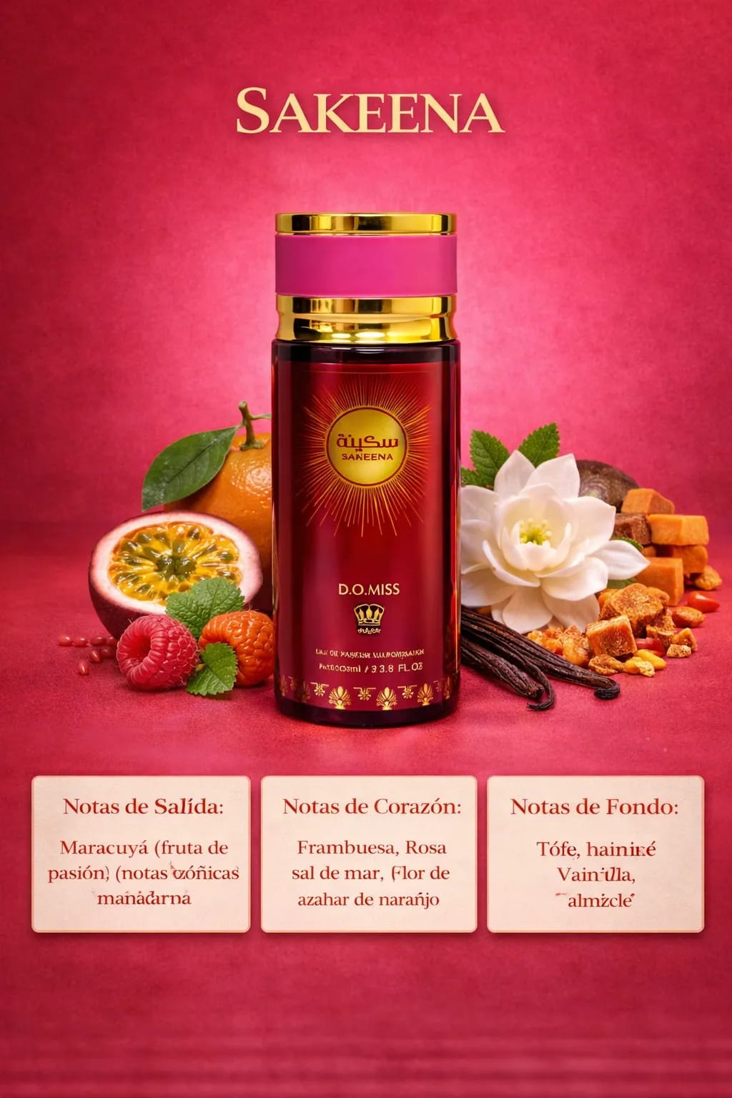 Perfume arabe DO MISS Sakeena 110ml (Precio mayorista)
